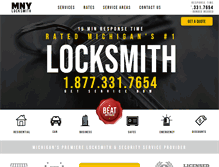 Tablet Screenshot of mnylocksmith.com